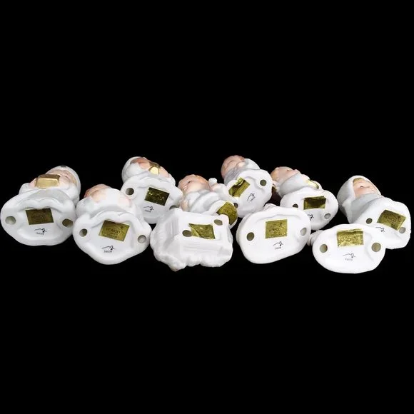 Vintage Homco Ceramic Nativity Scene 10pc Set #5609 Christmas - Picture 9 of 10